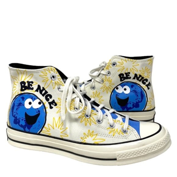 Converse Chuck Taylor 70 All Star High Top White Canvas Men’s Sneakers 172863C - Picture 5 of 12